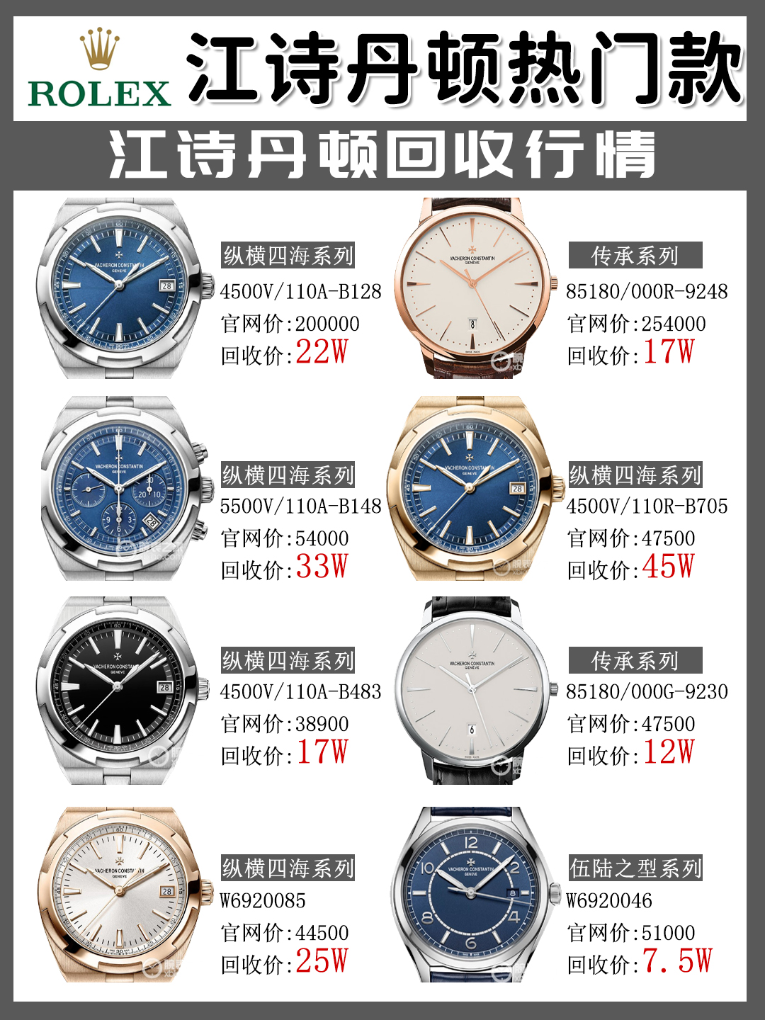 江詩(shī)丹頓最新回收，經(jīng)典與時(shí)尚的完美融合閃耀再現(xiàn)??