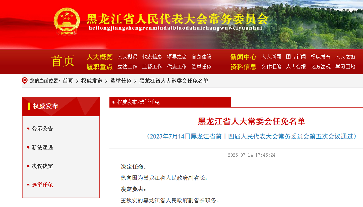 哈爾濱人事任免新動態(tài)，變化鑄就自信與成就，勵志前行啟航新征程