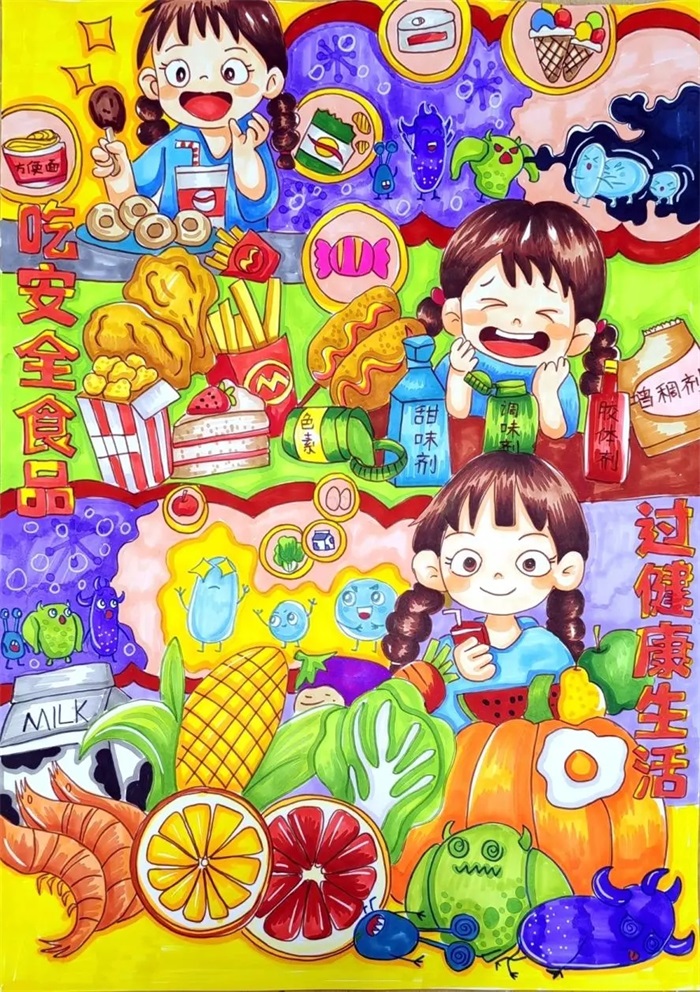 2024新奧正版資料免費(fèi)提供,食品安全漫畫(huà)設(shè)計(jì)大賽_5.18.41陳若琳
