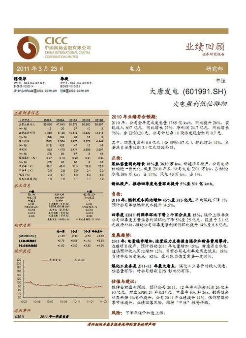 大唐發(fā)電股票最新消息，科技引領(lǐng)革新體驗(yàn)