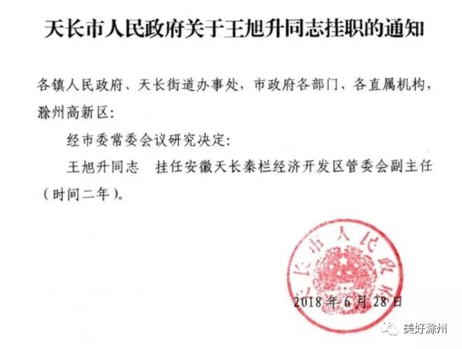 滁州干部任免背后的故事與小巷美食誘惑揭秘