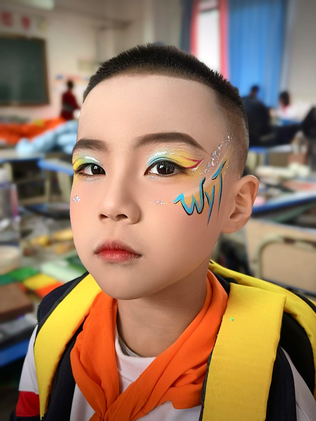 最新兒童妝面畫法技巧