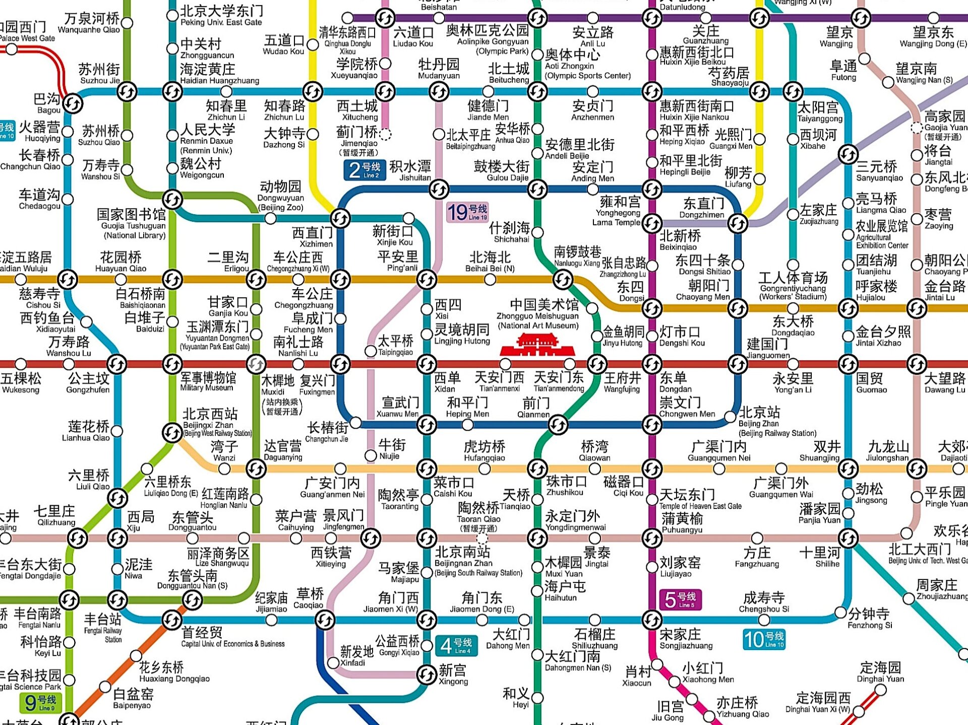 北京地鐵圖最新高清版，城市變遷與成長軌跡的見證
