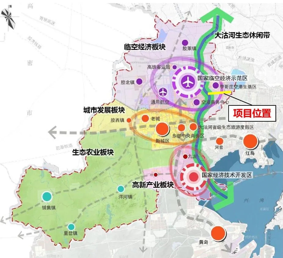 膠州臨空最新規(guī)劃圖解讀，開(kāi)啟嶄新篇章