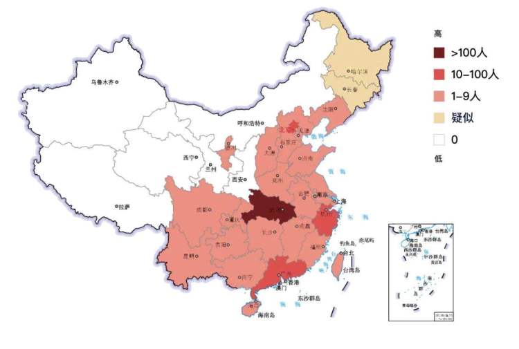 肺炎最新地圖，科技守護健康之路