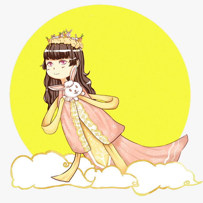 嫦娥圖片與動漫，月宮仙子的時空跨越