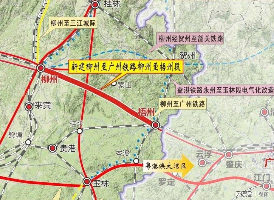 柳肇鐵路最新線路圖，連接未來(lái)的交通樞紐之路