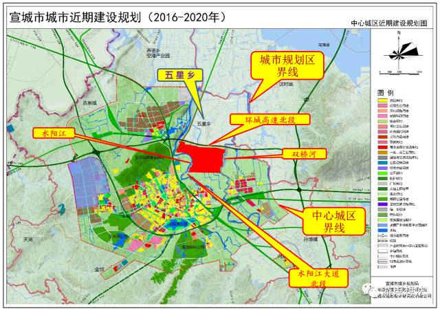 宣城市區(qū)最新規(guī)劃圖詳解，解析未來城市藍(lán)圖